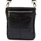 Плетена чоловіча шкіряна сумка через плече GA-0021-3md TARWA, фото 4