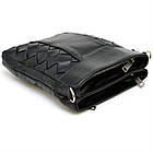 Плетена чоловіча шкіряна сумка через плече GA-0021-3md TARWA, фото 6