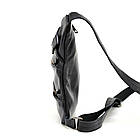 Чоловіча сумка-слінг через плече GA-6402-3md чорна бренд TARWA, фото 4