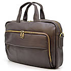 Шкіряна сумка для ділового чоловіка GC-7334-3md бренда TARWA, фото 2