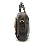 Шкіряна сумка для ділового чоловіка GC-7334-3md бренда TARWA, фото 4