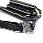 Гаманець чоловічий CANPELLINI 17034 шкіряний Чорний, фото 5