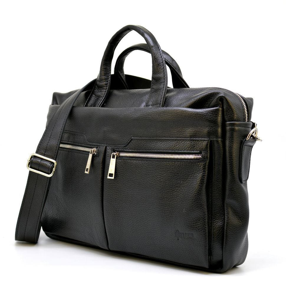 Сумка для ноутбука 15"-17" FA-7122-4lxL зі шкіри флотар бренд TARWA, фото 1