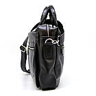 Сумка для ноутбука 15"-17" FA-7122-4lxL зі шкіри флотар бренд TARWA, фото 3