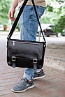 Чоловіча шкіряна сумка через плече GA-6046-3md TARWA, фото 8