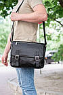 Чоловіча шкіряна сумка через плече GA-6046-3md TARWA, фото 9