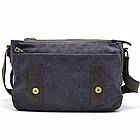 Чоловіча сумка через плече зі шкіри та канвасу RGa-6002-3md TARWA, фото 6