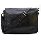 Невелика сумка жіноча через плече з натуральної шкіри Vintage 22300 Коричнева, фото 3