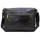 Невелика сумка жіноча через плече з натуральної шкіри Vintage 22300 Коричнева, фото 4