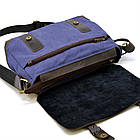 Чоловіча сумка через плече шкіра та папусина RKc-6002-3md TARWA, фото 2