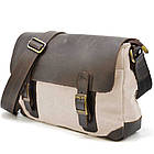 Чоловіча сумка через плече шкіра та папусина RGj-6002-3md TARWA, фото 3