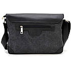 Чоловіча сумка через плече шкіра та парусина RAg-6002-3md TARWA, фото 4