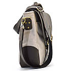 Чоловіча сумка-портфель із канвас і шкіри RCj-3960-3md TARWA, фото 4