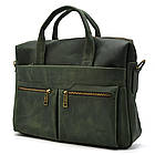 Чоловіча зелена шкіряна сумка RE-7122-3md TARWA, фото 3