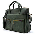 Чоловіча зелена шкіряна сумка RE-7122-3md TARWA, фото 5