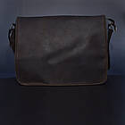 Сумка чоловіча через плече зі шкіри та канвас TARWA RCg-1047-3md, фото 9