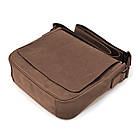 Чоловіча шкіряна сумка через плече RC-0002-3md TARWA коричнева, фото 4