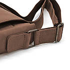 Чоловіча шкіряна сумка через плече RC-0002-3md TARWA коричнева, фото 5