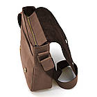 Чоловіча шкіряна сумка через плече RC-0002-3md TARWA коричнева, фото 8