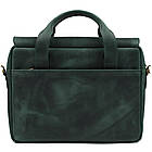 Чоловіча сумка-портфель із натуральної шкіри зелена RE-1812-4lx TARWA, фото 7