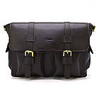 Сумка через плече зі шкіри Наппа коричнева GC-6690-4lx бренда Tarwa, фото 3