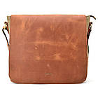 Сумка через плече розміру А4 із парусини та шкіри RBc-6601-3md TARWA, фото 3