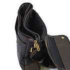 Сумка через плече розміру А4 із парусини та шкіри RGc-6601-3md TARWA, фото 6