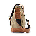 Сумка-месіжер через плече чоловіча, парусина та шкіра RBs-1309-4lx TARWA, фото 4