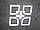 Світлодіодна смарт люстра в кухню з пультом, колір білий, 65 W на 9 м2 S8060-4WHDIM-LS, фото 4