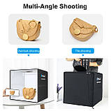 Лайтбокс 50 см із кільцевою лампою Puluz PU5051EU, фото 2