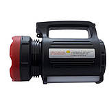 Ручний ліхтар Wimpex WX-2985 акумуляторний ліхтарик 3 режими 5 Вт Чорний, фото 3