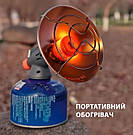 Портативний міні-обігрівач газовий з кейсом з електричним запаленням Campleader Cl-7109, фото 6