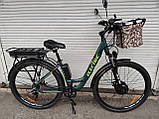 Комфортний Електровелосипед "Electric 29R" 500 W 54 V 10.4 AH "Neon", фото 2