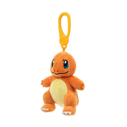М'яка іграшка на кліпсі POKEMON - ЧАРМАНДЕР W6, фото 1
