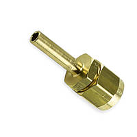 Перехідник трубки пвх d 6мм прямий faro