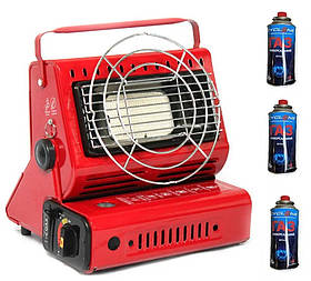 Портативна газова система Плита-обігрівач із керамічним нагрівачем