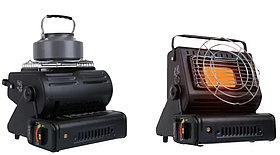 Портативна газова система Плита-обігрівач із керамічним нагрівачем для обігріву