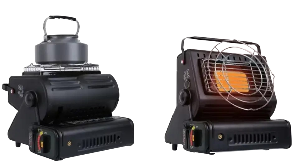 Портативна газова система Плита-обігрівач із керамічним нагрівачем для обігріву та приготування їжі peremogaua, фото 1