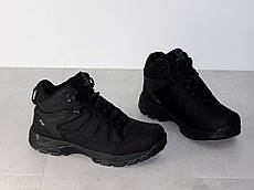 Чоловічі зимові високы кросівки чорні 44р