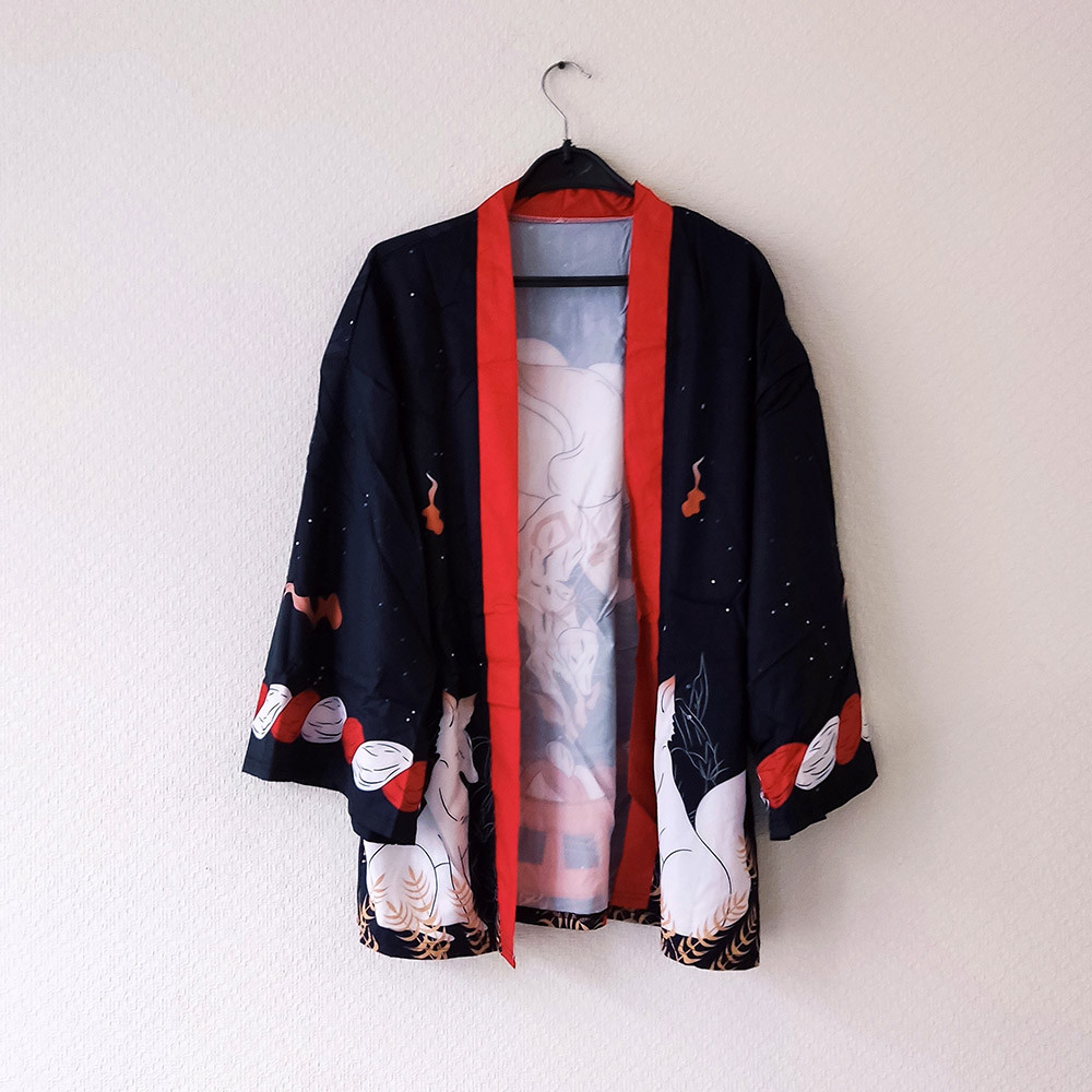 Повсякденне унісекс хаорі в східному стилі «Витончена Куміхо», фото 1