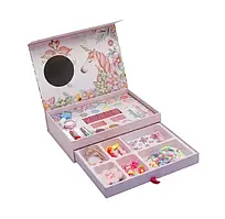 Набір дитячої косметики в валізі/скриньці для дівчаток - 2 в 1