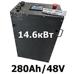 Збірка з акумуляторів EVE 14.6кВт Акумулятор LiFePO4 для дому 48V АКБ літій-залізо-фосфатний 280Ah