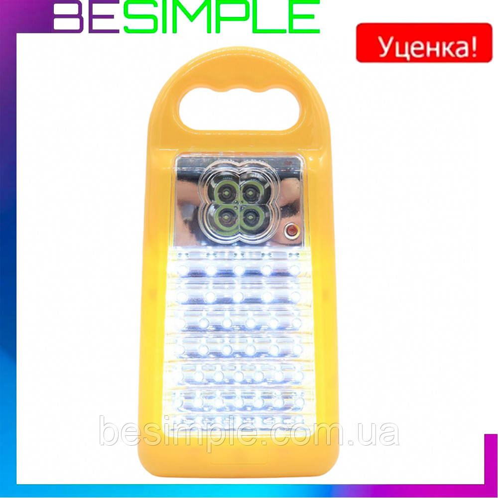 УЦІНКА! LED ліхтар акумуляторний, 4000 mAh HG-400B, 4+36SMD / Кемпінгова лампа / Туристичний світильник, фото 1