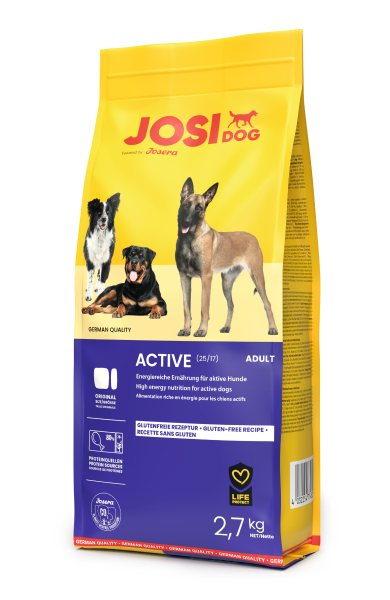 Josera JosiDog Active для активних собак 2.7 кг
