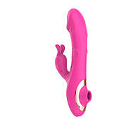 Вібратор багатофункціональний Triple Play Thruster Rose, фото 5