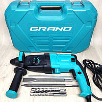 Электроперфоратор прямой 1500Вт Grand (Чехия), Перфоратор прямой профессиональный, VLT
