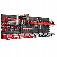 Панель для інструментів Kistenberg 115х39см 10 контейнерів з кришкою