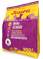 Сухий Корм Josera MiniSenior для малоактивних собак дрібних порід схильних до надмірної ваги 900 г
