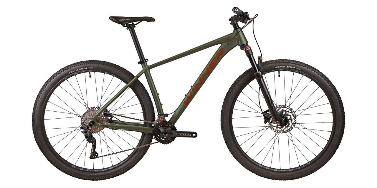 Велосипед гірський спортивний 29" WINNER SOLID-WRX зелений на зріст 175-185 см, фото 1