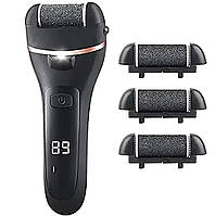 Пилка для шкіри ніг, Пилка для огрубілої шкіри стоп, Роликова пилка для манікюру Soulima (Польща), VLT